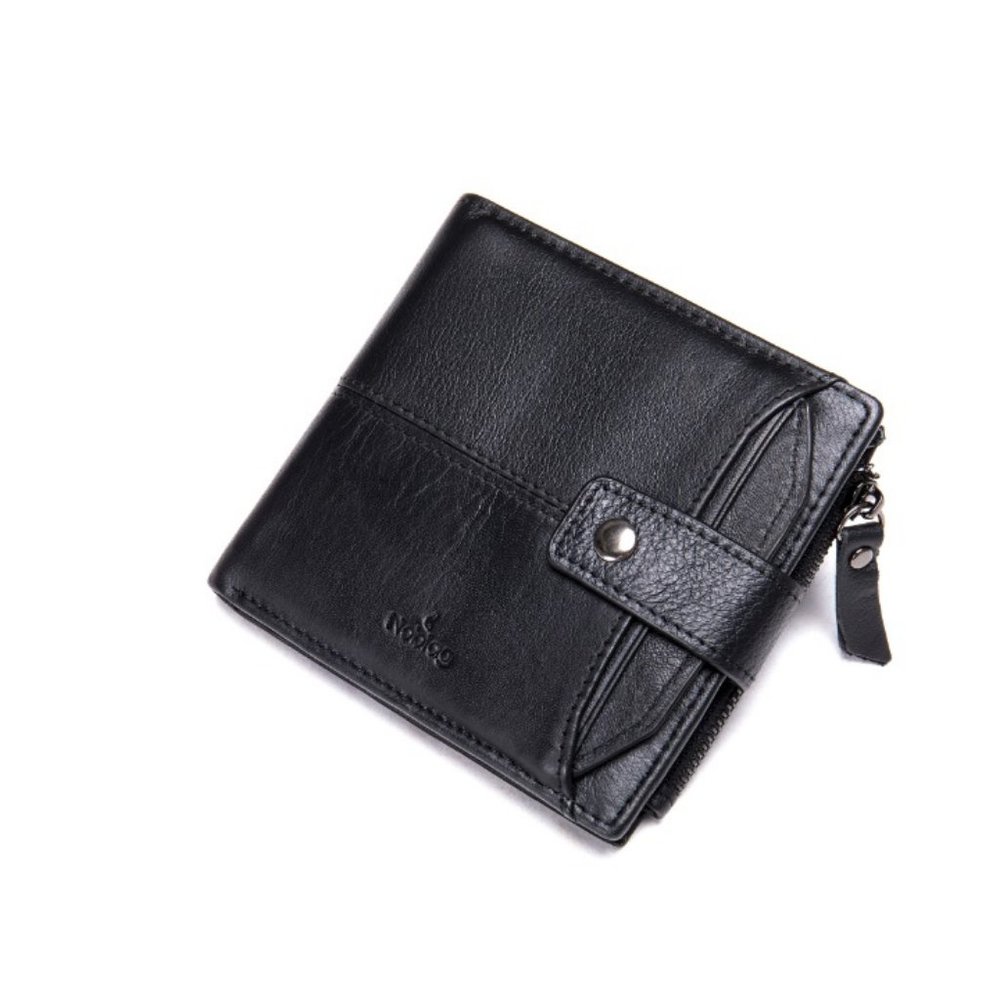 Noblag Men's RFID Blocking Wallets Black